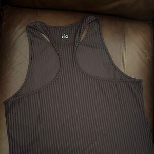 Alo | Women's Burgundy Tank Top - ? Size Medium